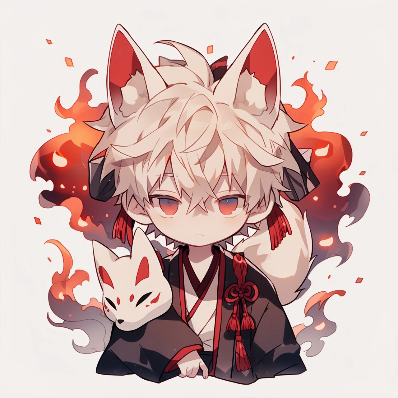 男生头像|可爱小狐狸q版