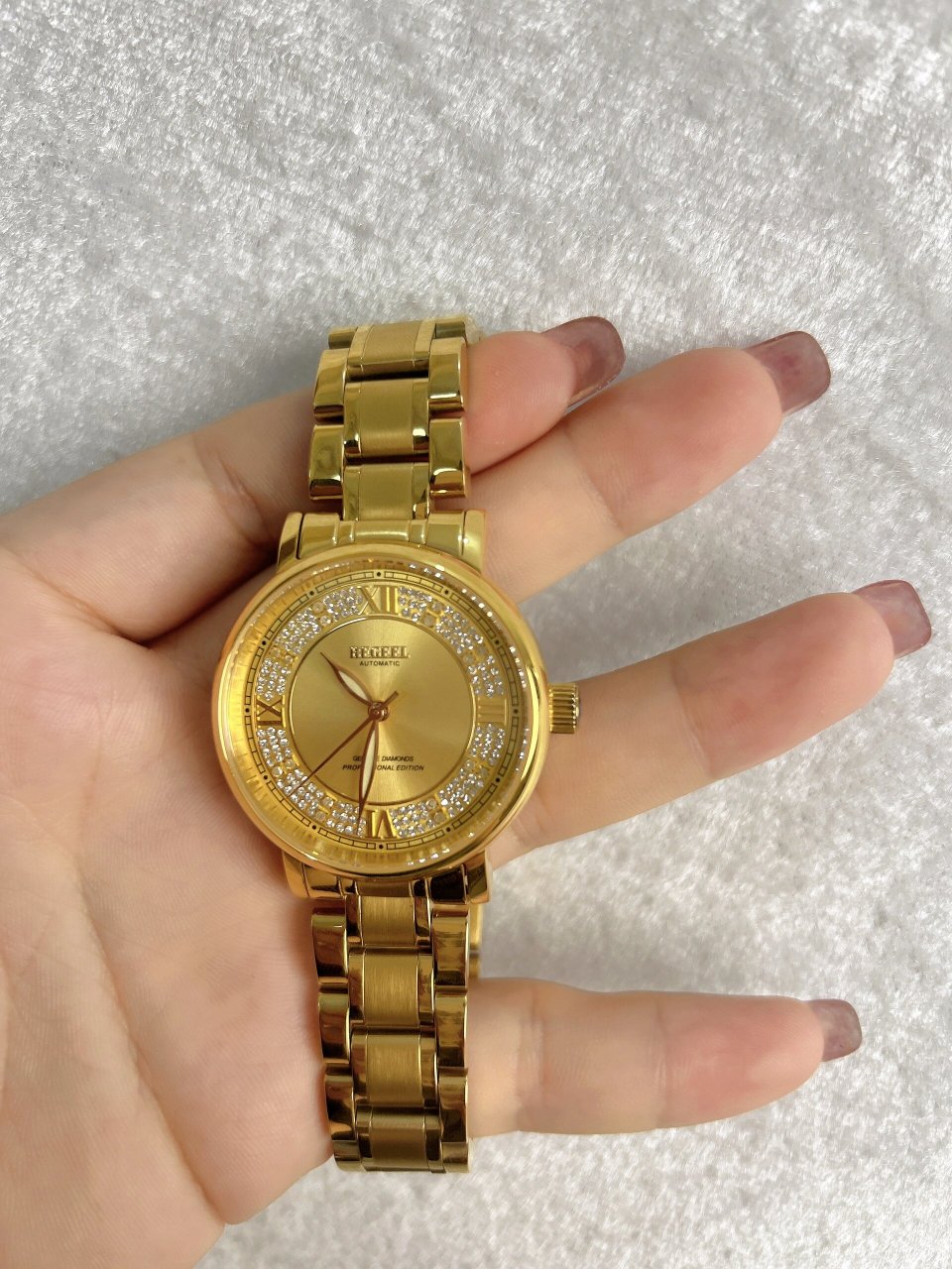 begeel宾爵 宾爵金表系列 女金表 带上有一种富贵感 带出气质的手表它