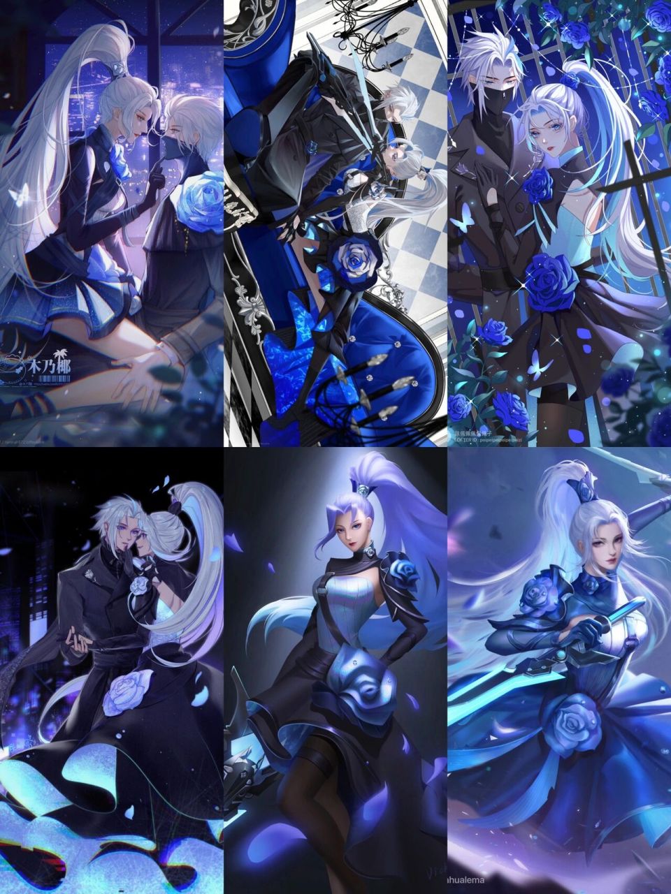 游戏-王者荣耀 头像」 4658633151¨02 分享喜欢 双兰cp