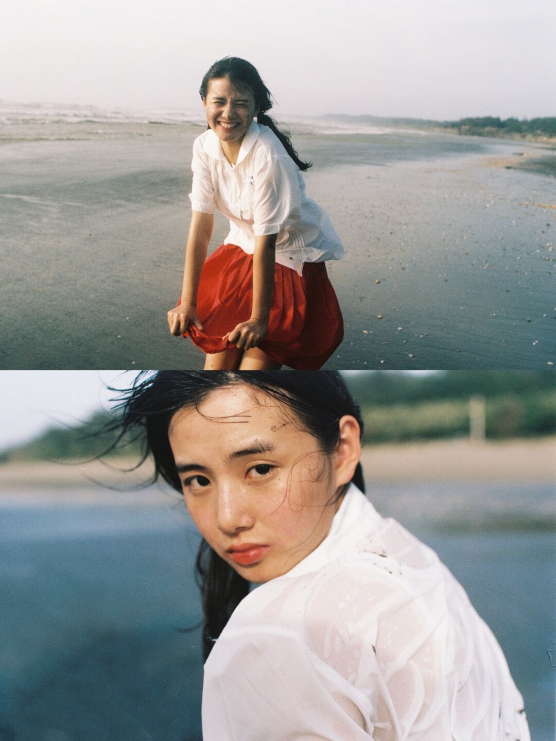 闪闪发光的少女 最近整理2019年带廖拍的胶片写真 记录了那个时候相处