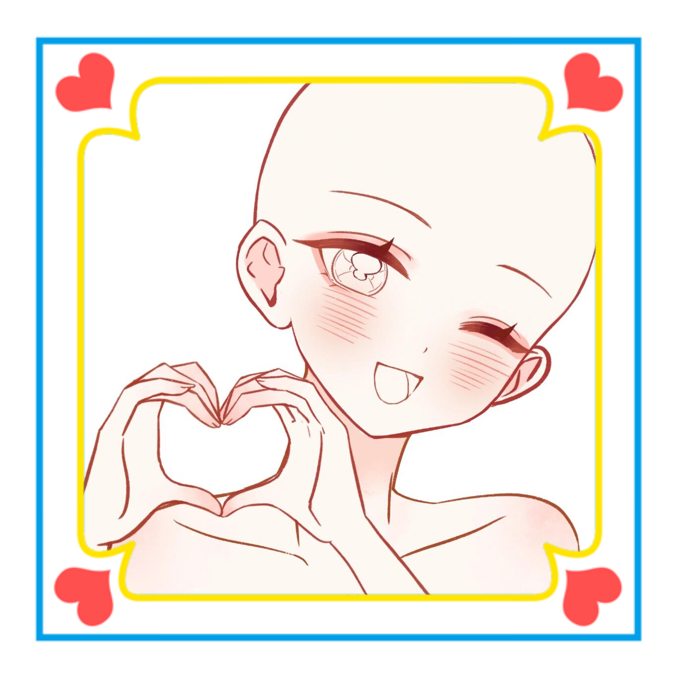 自己画的免模,免费分享给大家