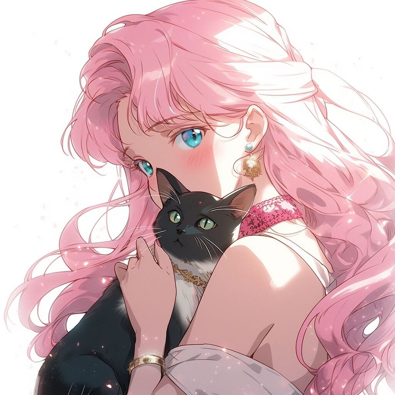 复古旧漫·粉红少女