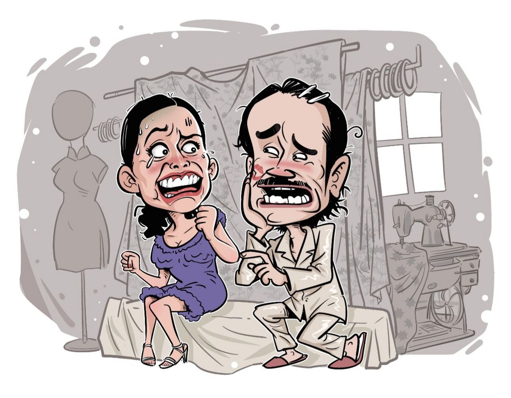 哎呀包租公,点解你甘衰嘅~ #小4漫画# #原创漫画# #漫画肖像# #周星驰