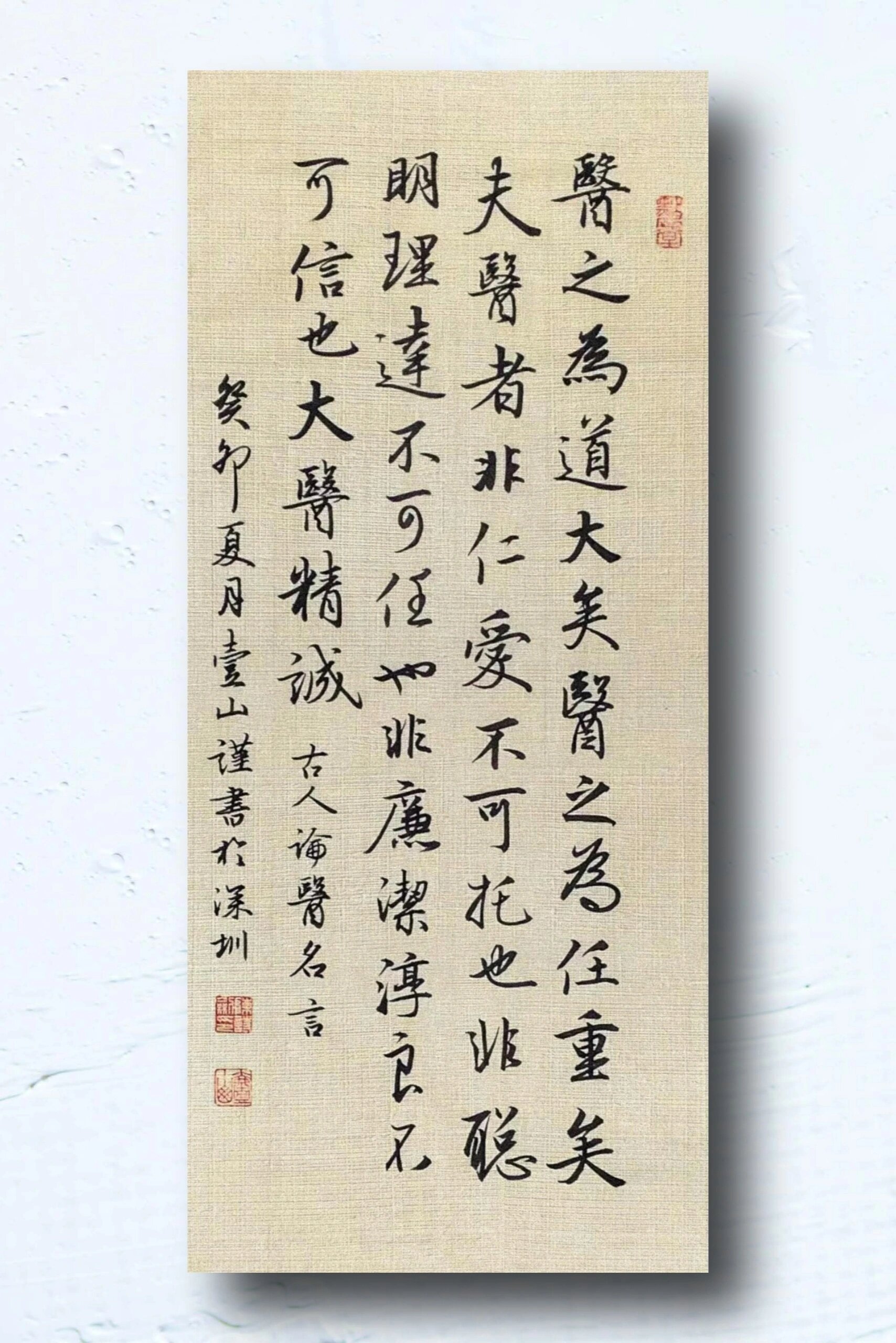 古人论医名言