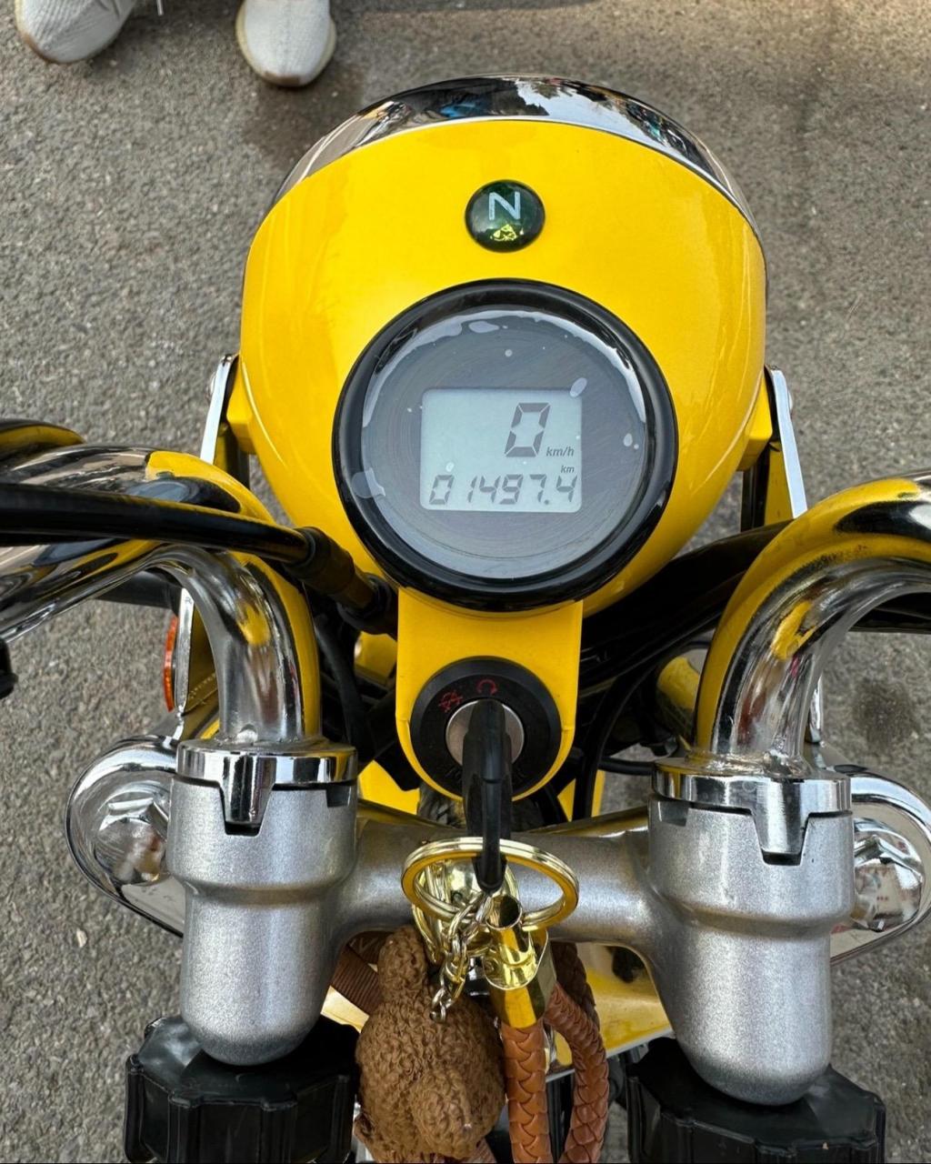 金城 jc-70金童小猴子,价格5500元21年9月车,1500公里,八成新,很小巧