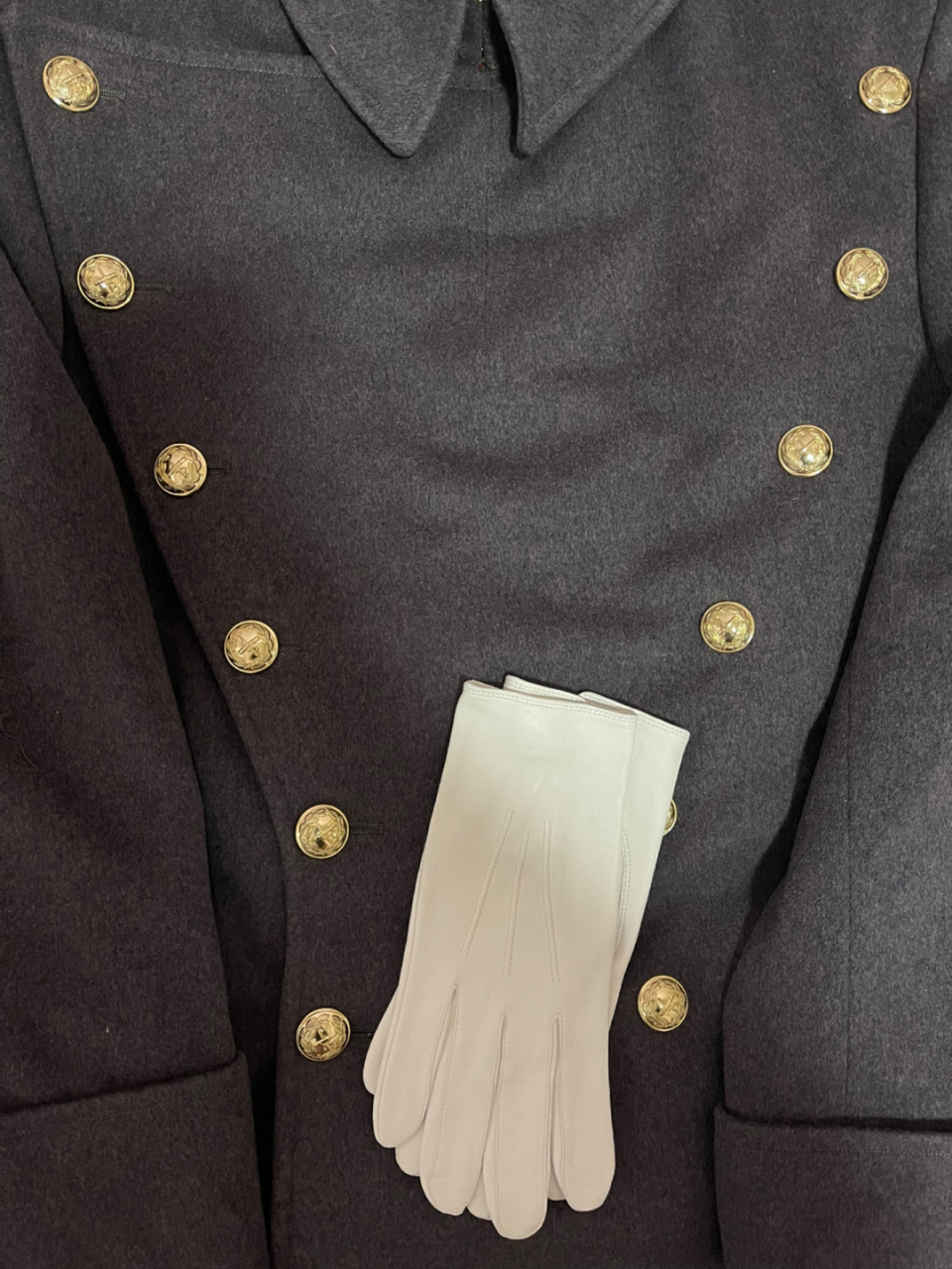 我的收藏:查尔斯国王将官大衣细节 新西兰国家博物馆的英国将官礼服