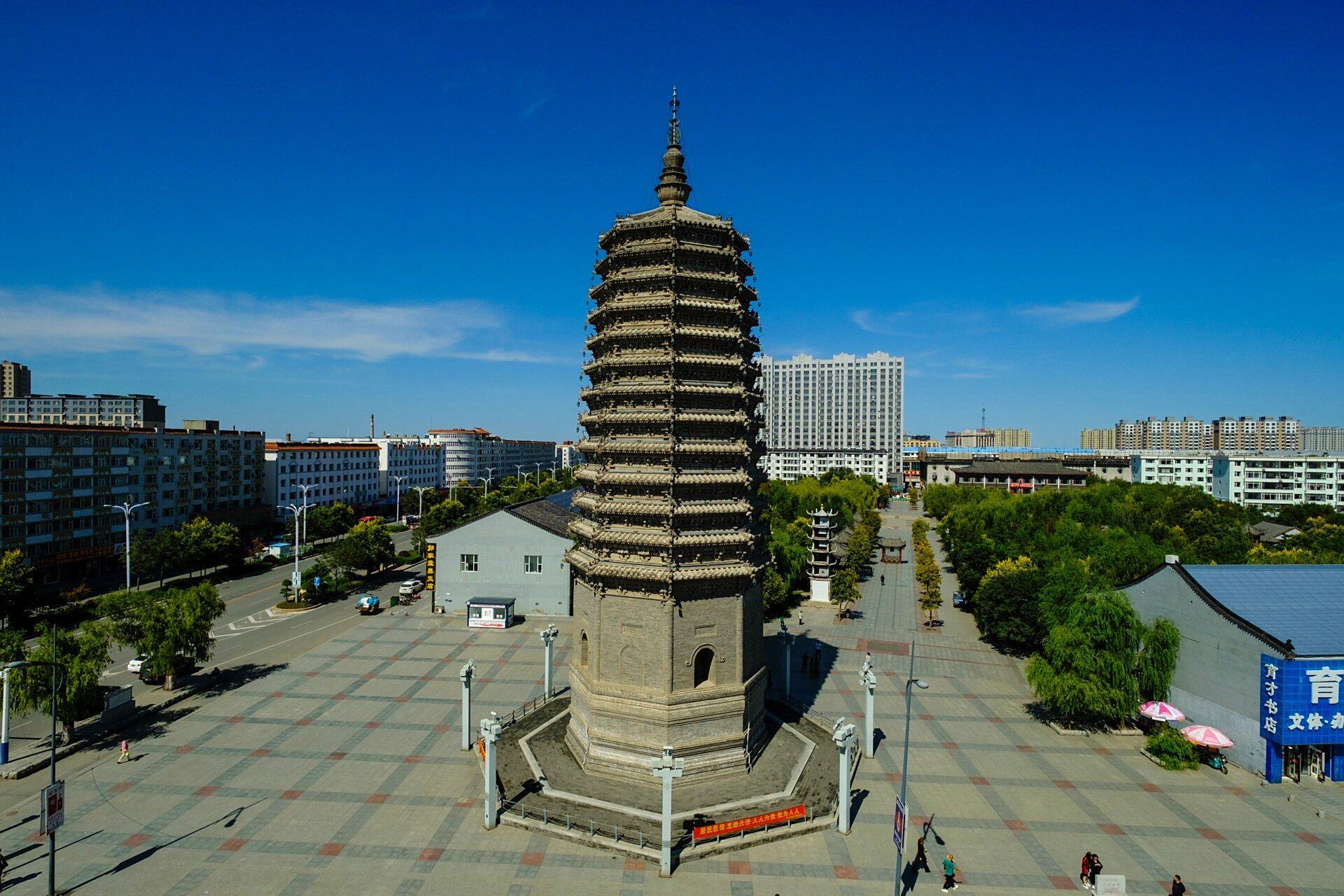 古建筑|吉林长春 农安辽塔(辽) 农安辽塔是现存辽塔中位置最北的一座
