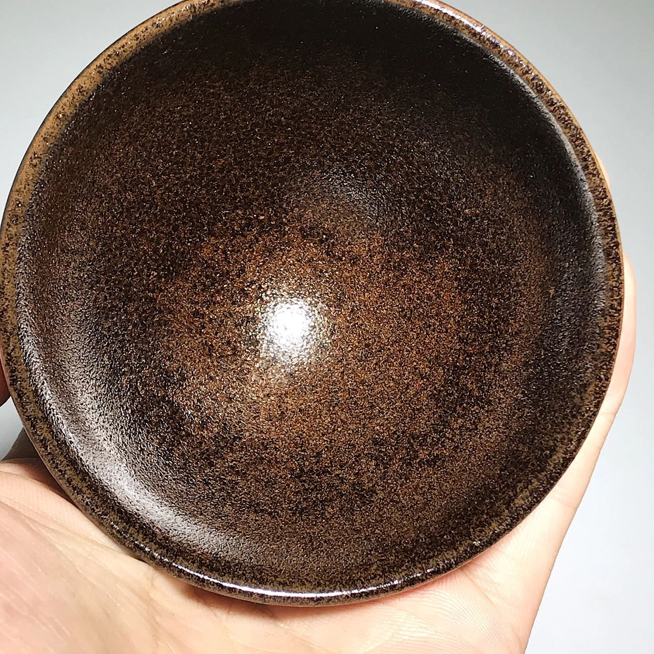 建盏龙窑柴烧窑神熊忠贵老师极品豹纹 建窑建盏龙窑柴烧天花板熊忠贵