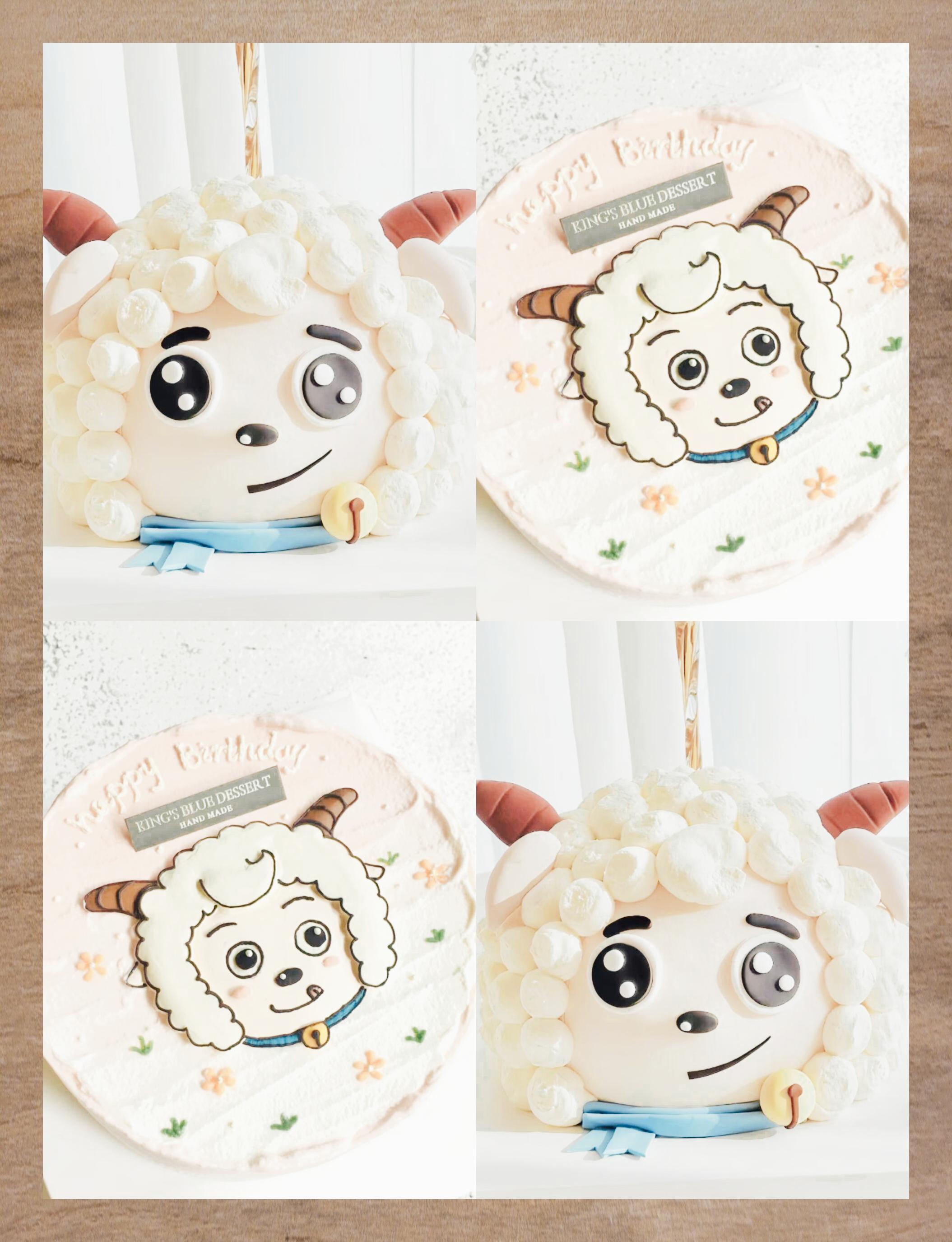 广州喜羊羊主题生日蛋糕精选