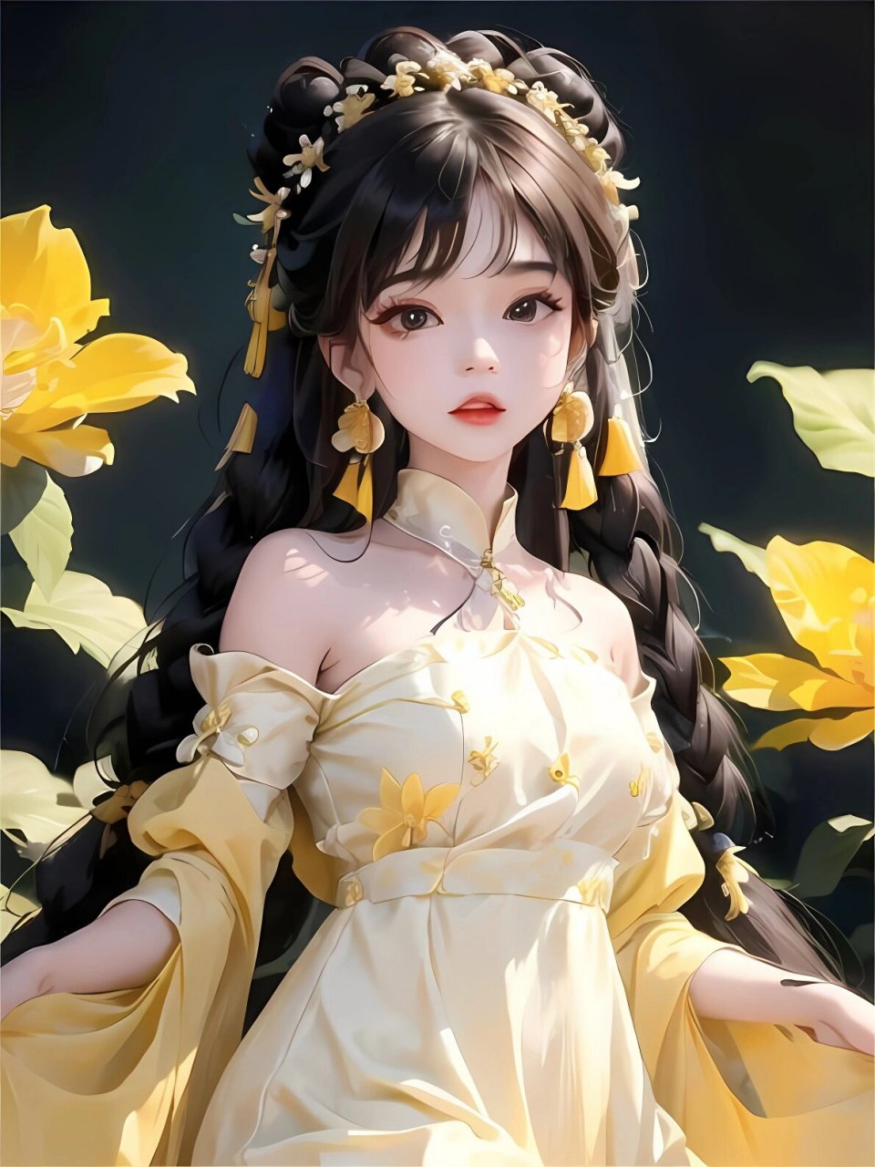 古风头像‖女生头像‖夏季甜美少女 ai绘画/新出炉的古风头像,你喜欢