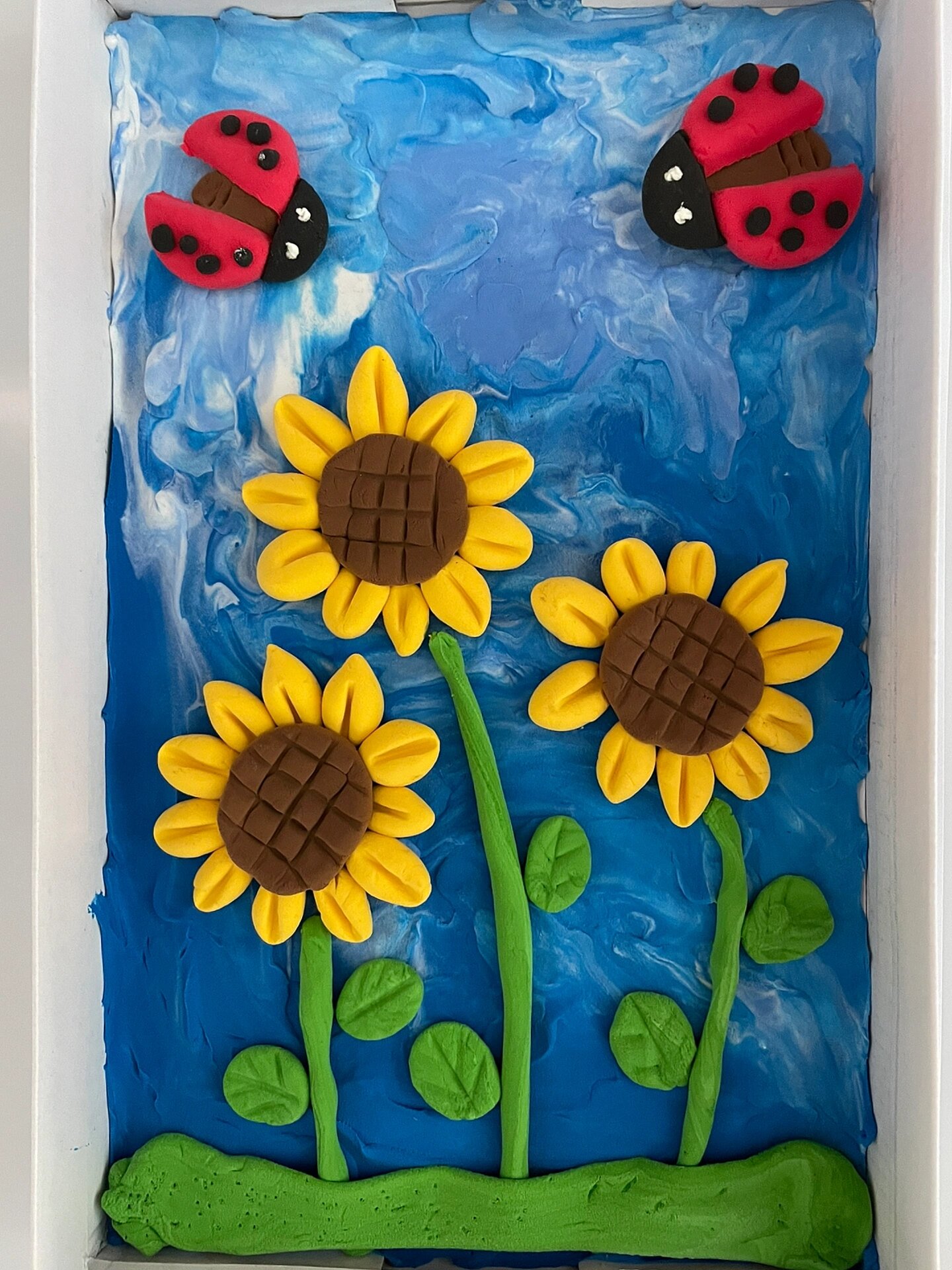 作品|黏土向日葵