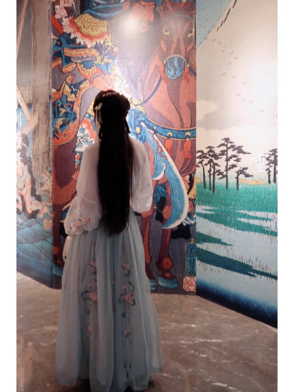 一些汉服背影2 春与夏