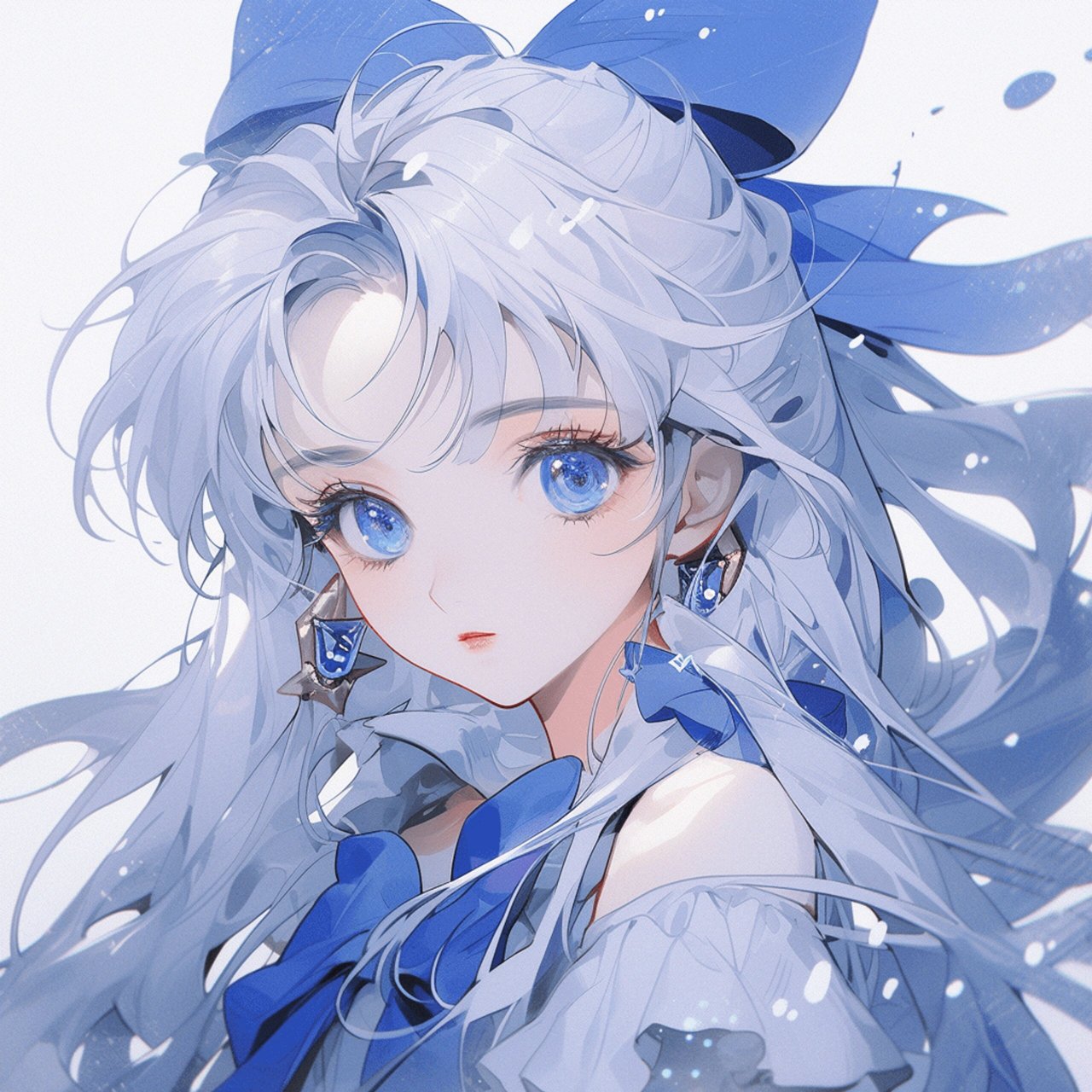 简直就像从二次元世界里走出来的小仙女一样!