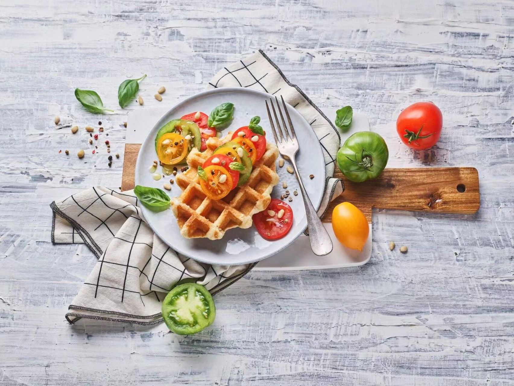 美味的华夫饼 是来自比利时的知名品牌——avieta - 我喜欢稍微加热后