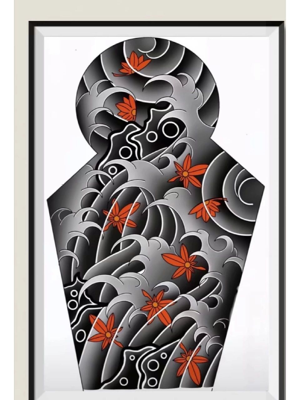 刹车印花臂纹身