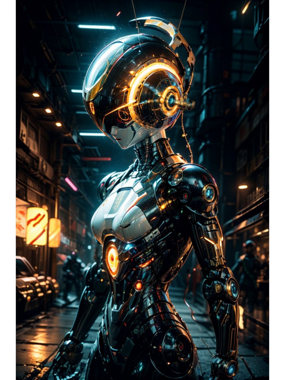 手机壁纸#0202#iphone壁纸#0202#机甲少女#0202#机甲