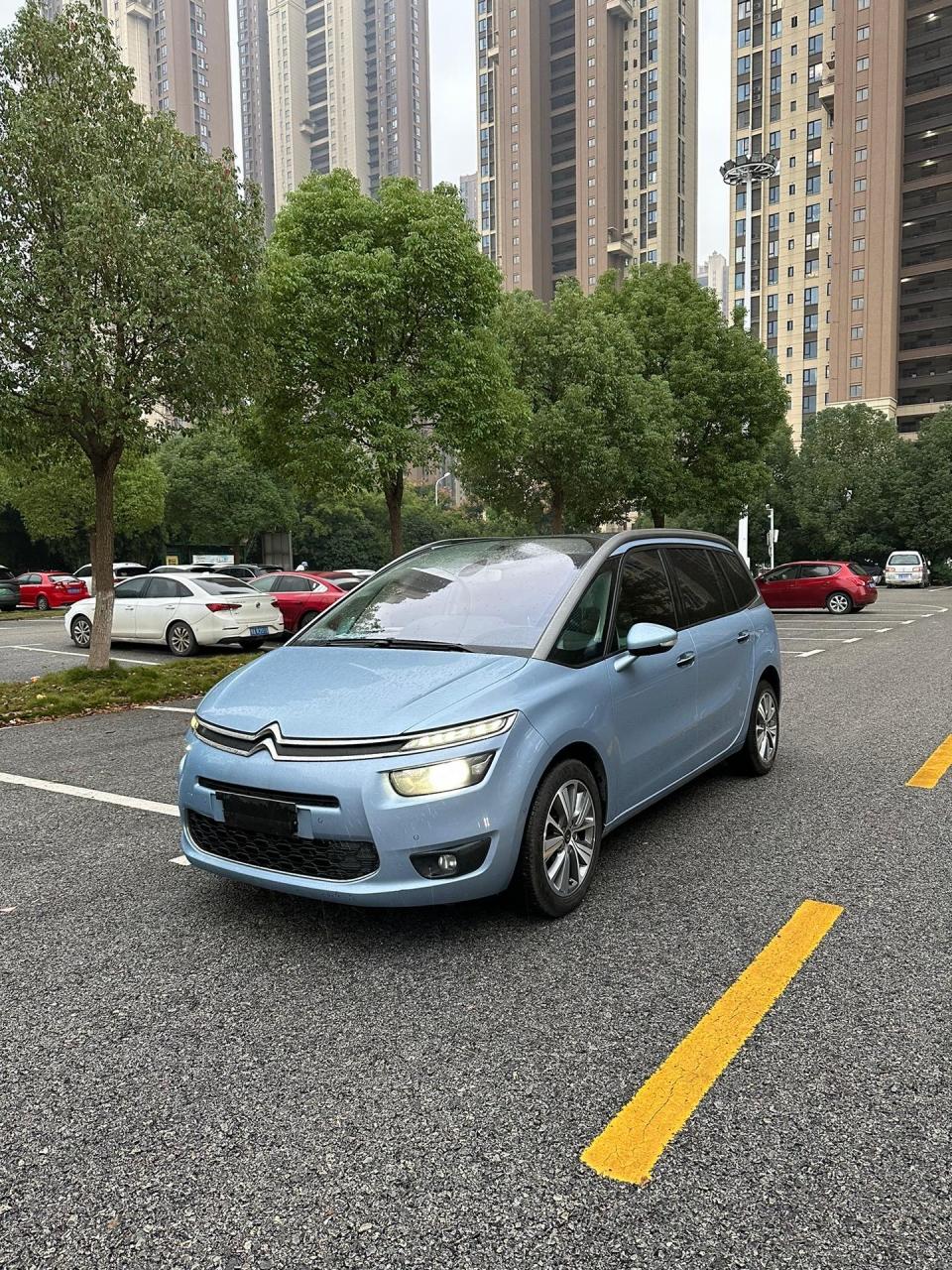 雪铁龙进口mpv 17年3月雪铁龙(进口)毕加索c4    1.6t,7座mpv.