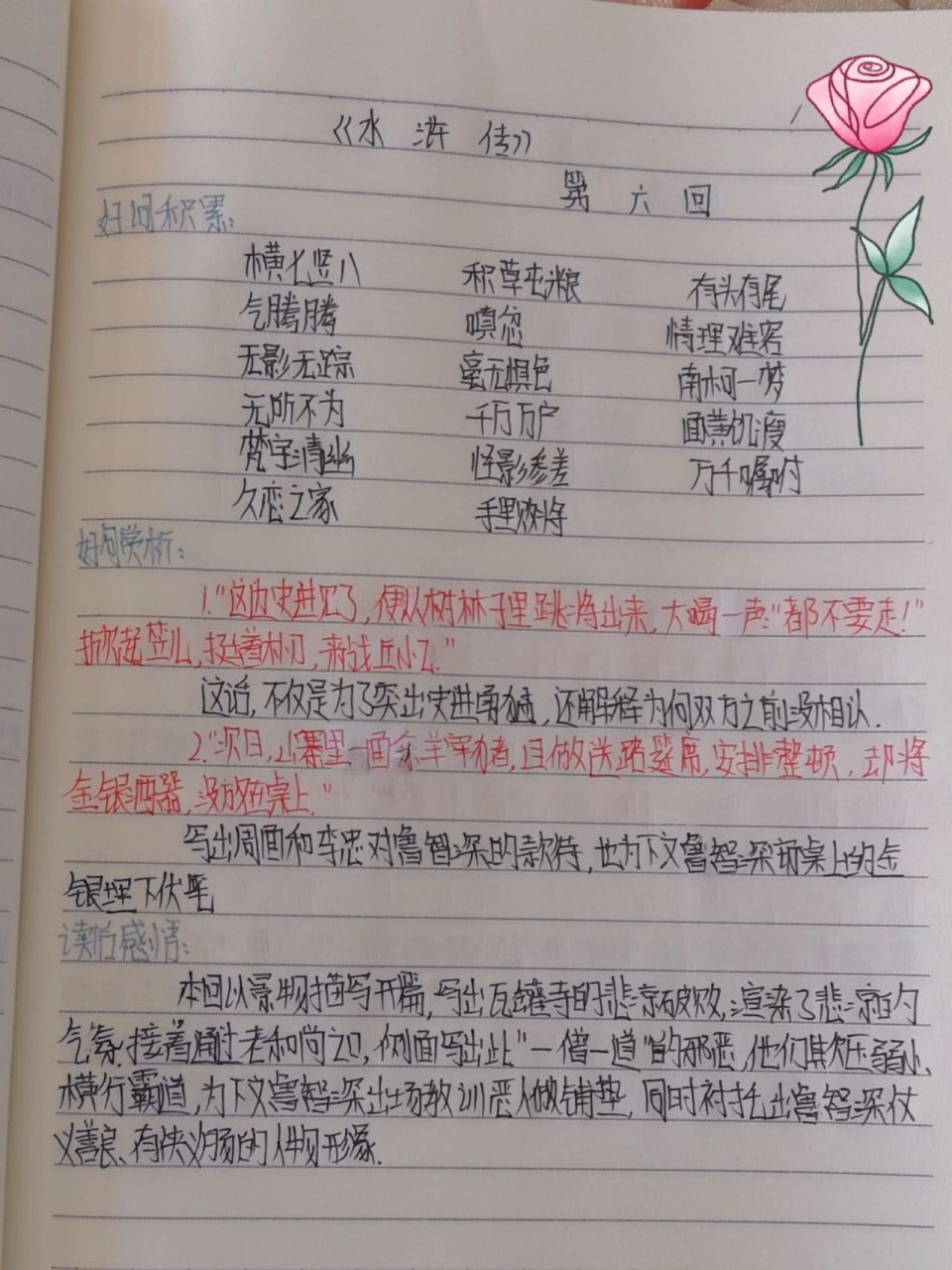 《水浒传》读书笔记第六回