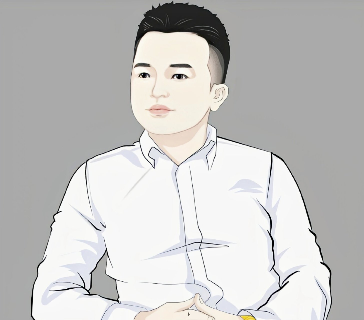 男人专用手绘头像,充满了吸引力,成熟稳重 男人专用手绘头像,充满了