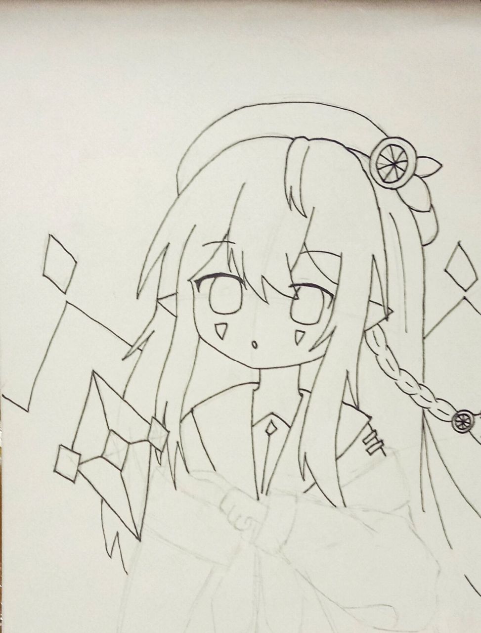 安莉洁绘画教程 ~可以试着画哟