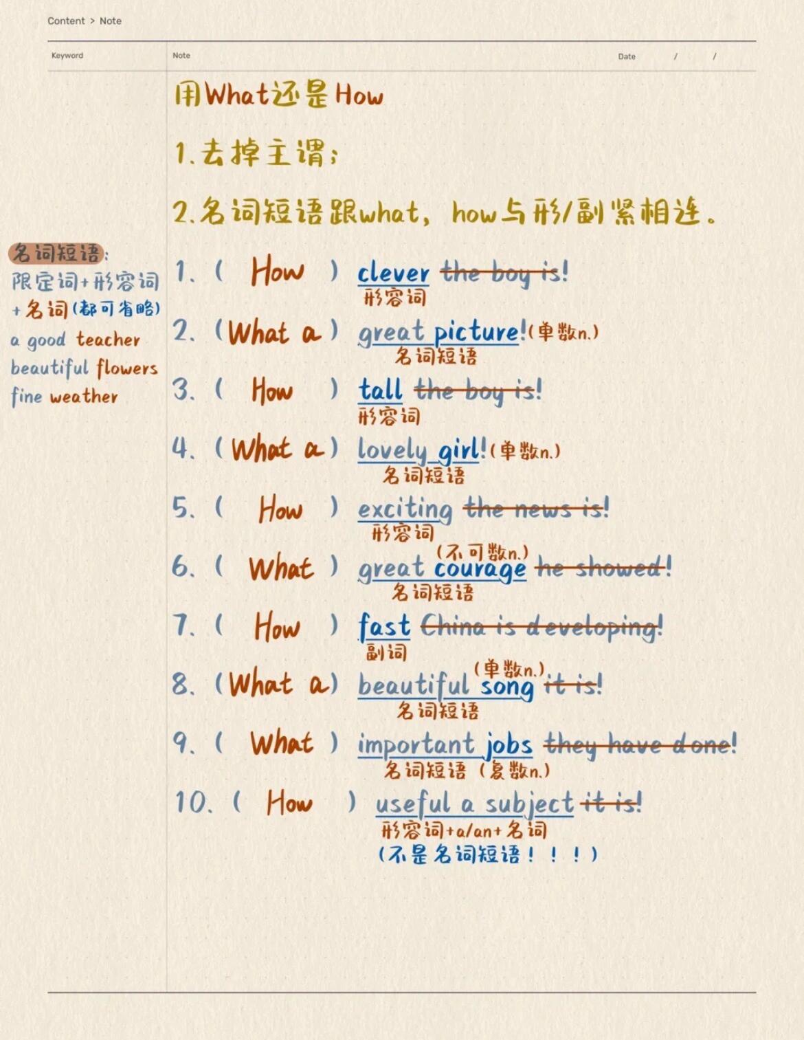 英语感叹句what和how的用法