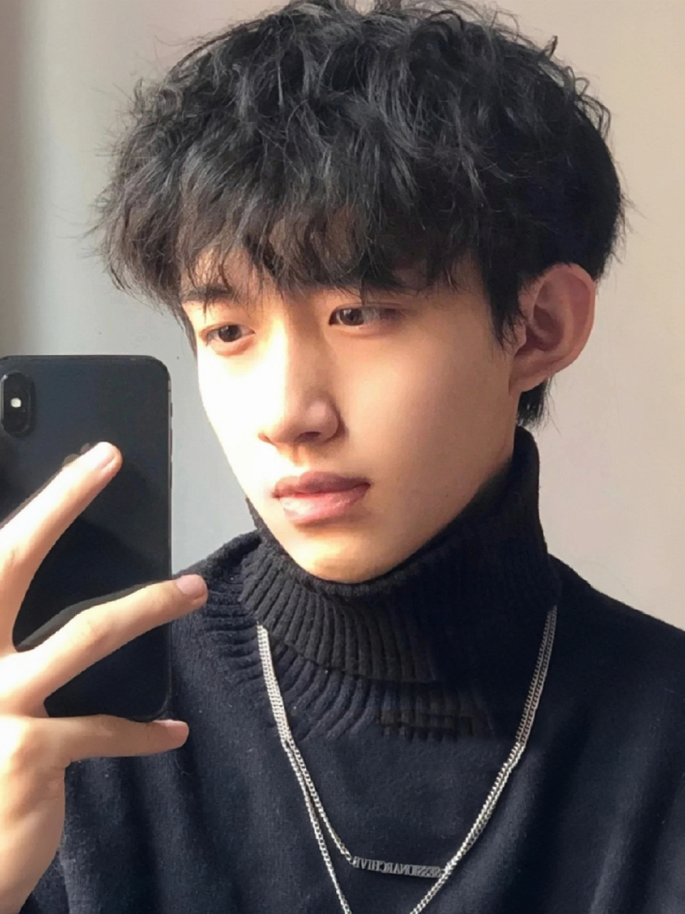 男生超帅束状纹理烫 男孩子一定要尝试发型 这个真的帅爆了93