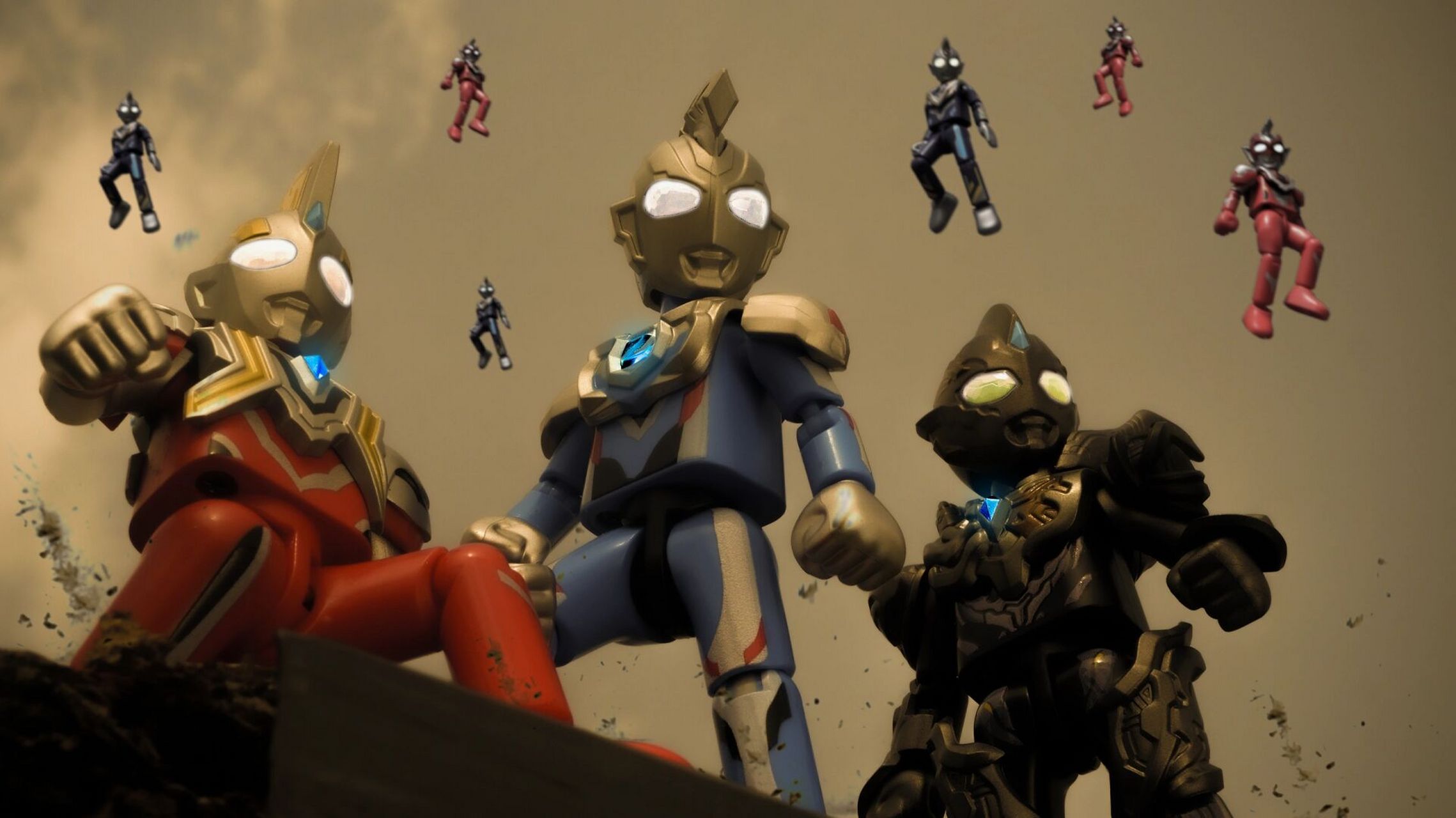 问:图上有几个泽塔和几个特利迦?