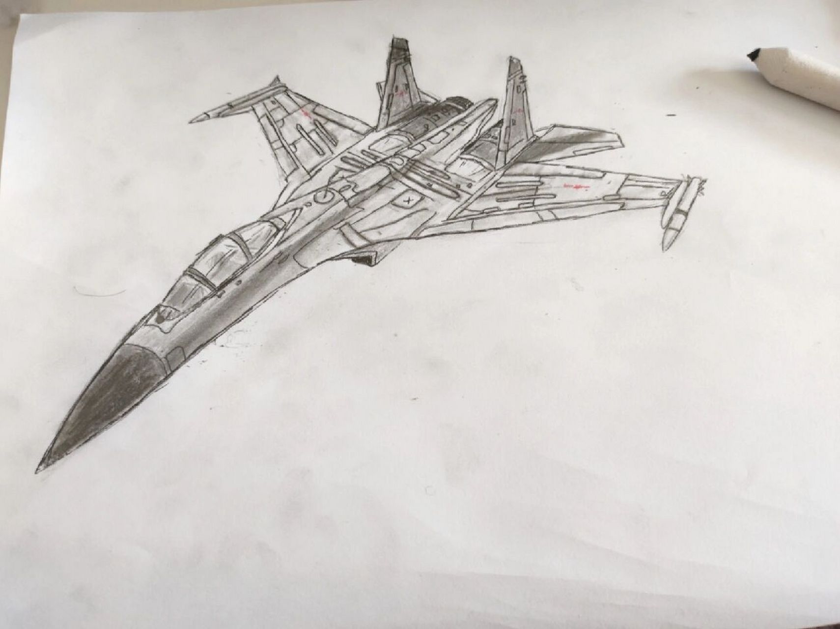 超帅的战斗飞机怎么画图片