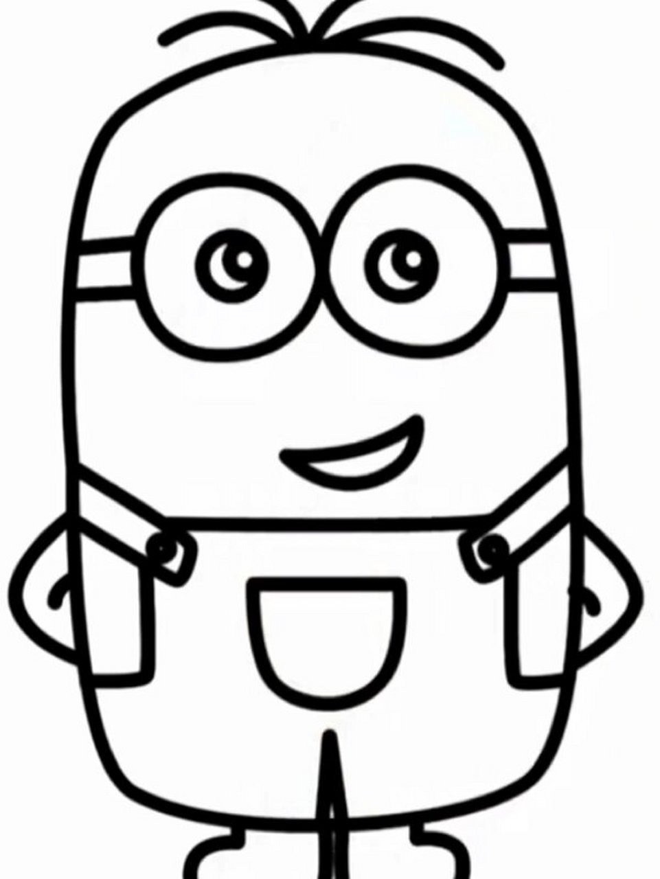 观看小黄人动画片,观察衣服颜色,在为小黄人穿上新的衣服颜色～也可以