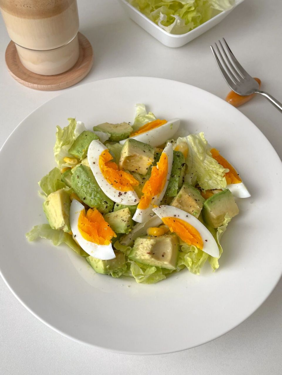夏日轻食95减脂增肌 | 牛油果05鸡蛋沙拉 157515营养丰富