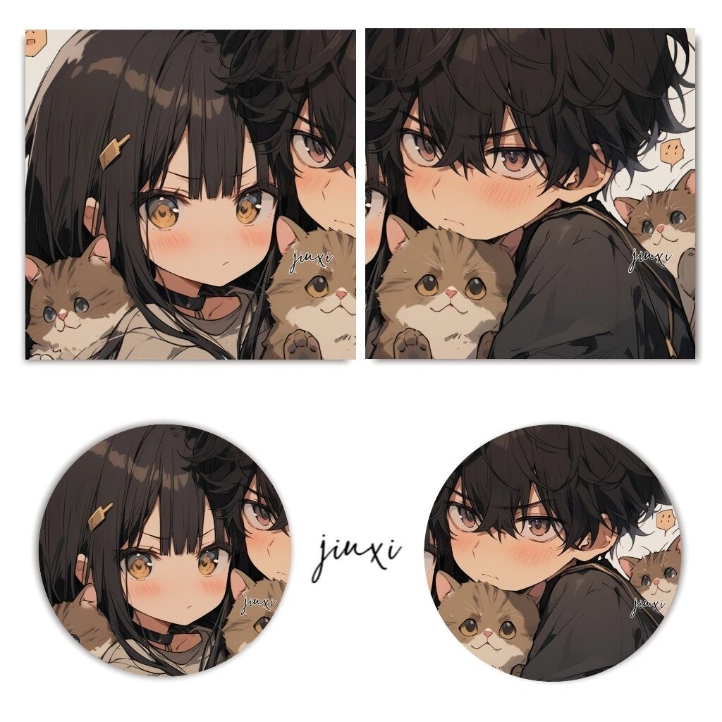 旧漫情头～粘人猫咪|宝想和你一起养只猫