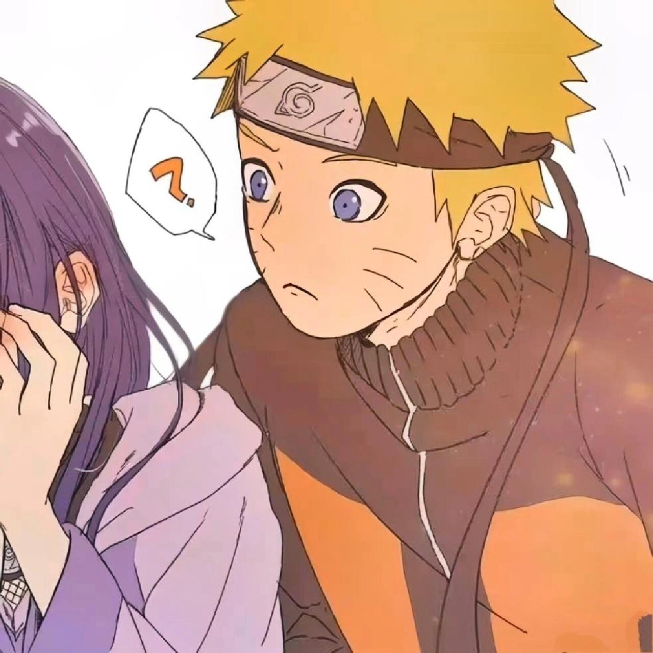 鸣人雏田情侣头像第二期