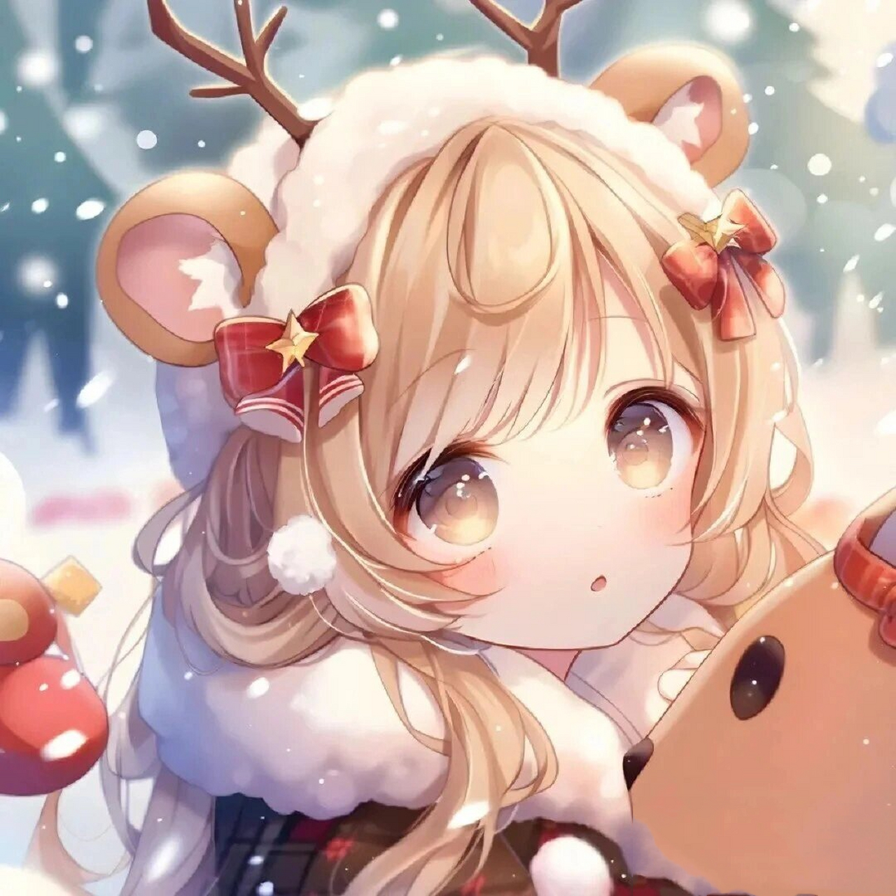 可爱的小鹿头像 好看头像