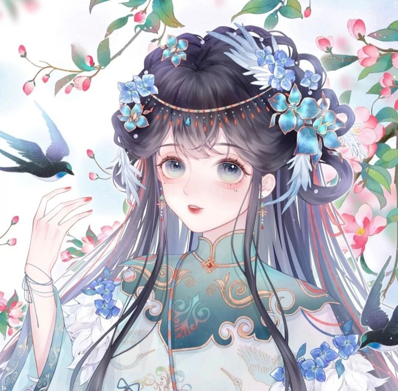 唯美古风可爱女生头像分享⑤ 分享几个超好看的女生头像,拒绝不了的