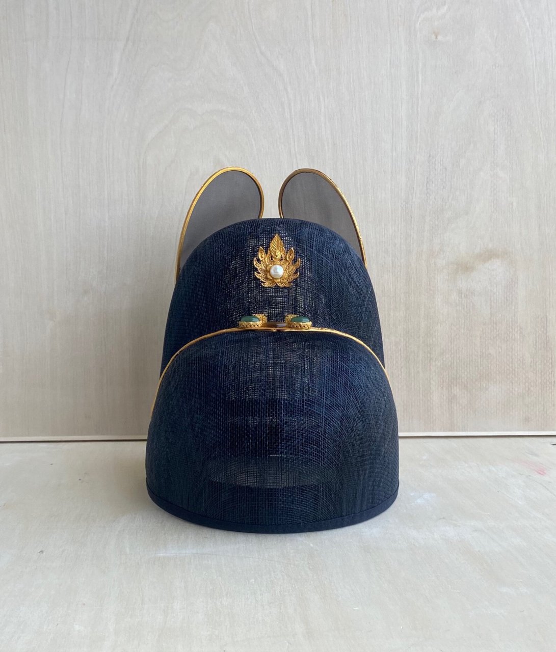 「肥鱼海棠」定制手作明中期翼善冠明代皇帝帽 ·这是简单素款,但气质