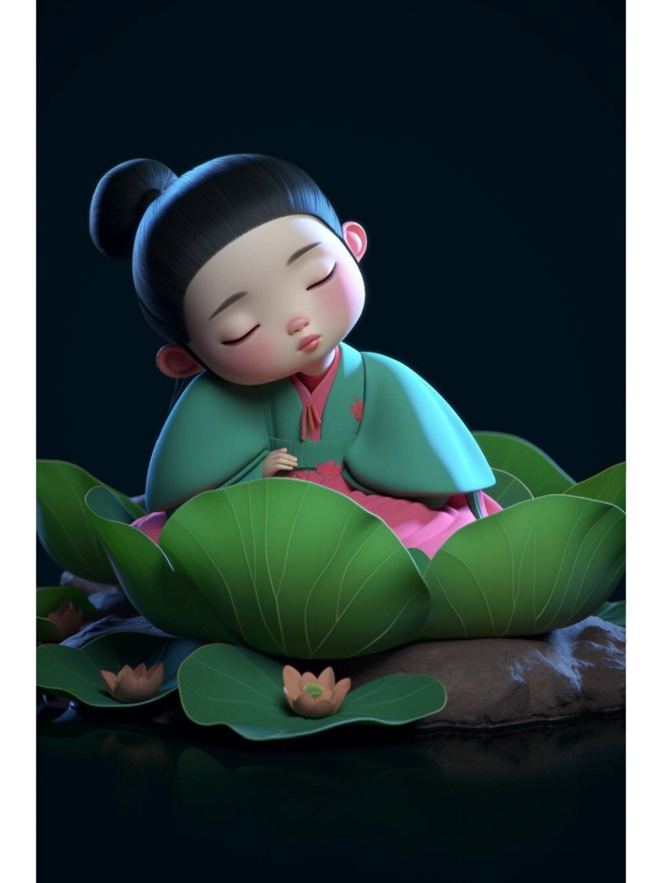 佛系躺平 禅意系可爱小孩 #平躺##缓解压力和焦虑##放手##寻找内心