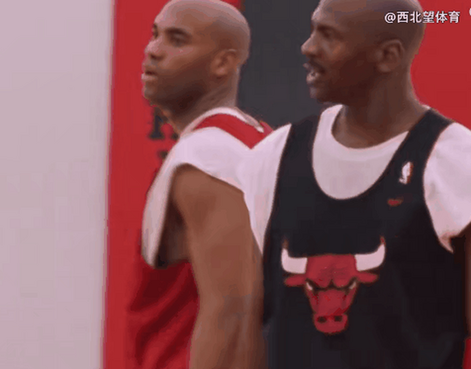 和乔丹一起训练的压力,一般人抗不住,但抗住之后,就是飞速进步!