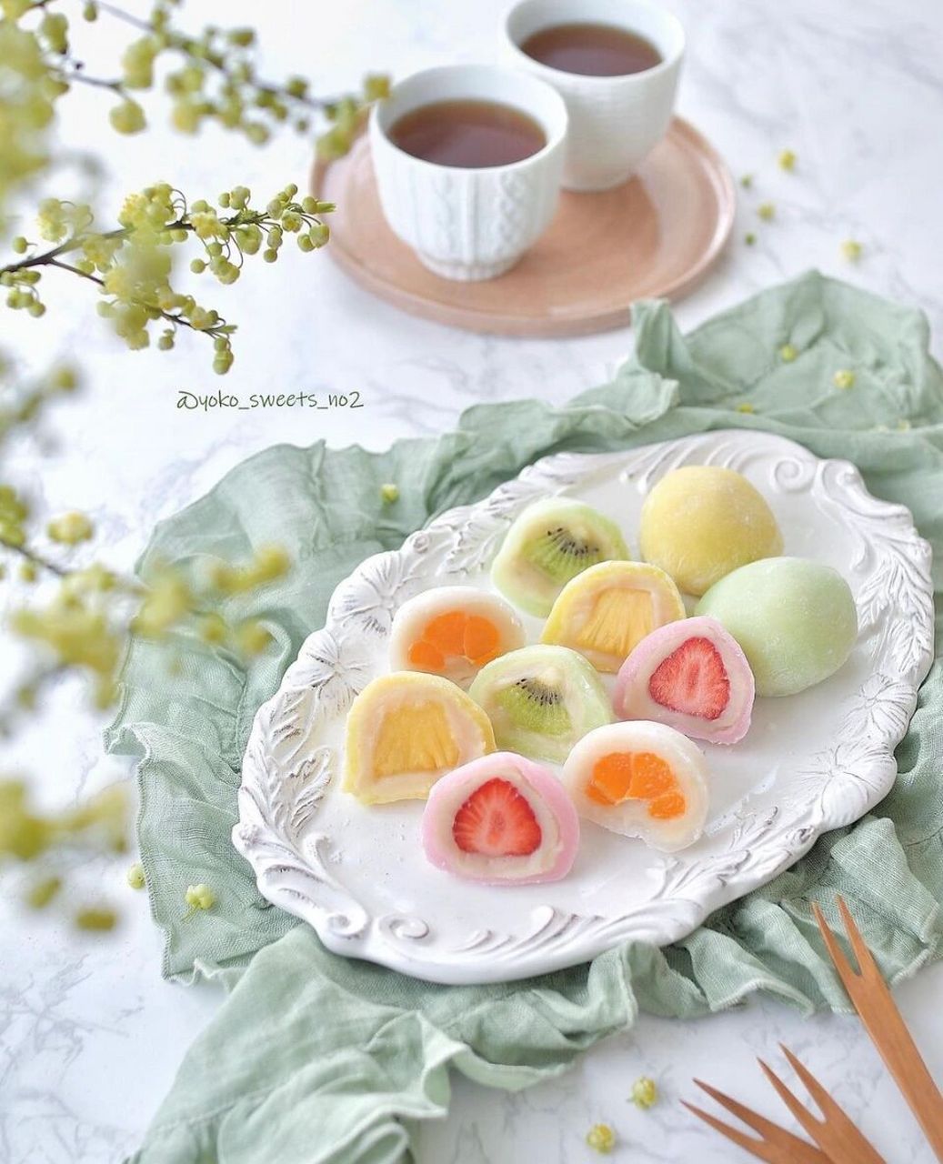 高颜值神仙甜品🍮每一寸的精致蔓延到摆盘😍 下午茶时间✨ 博主