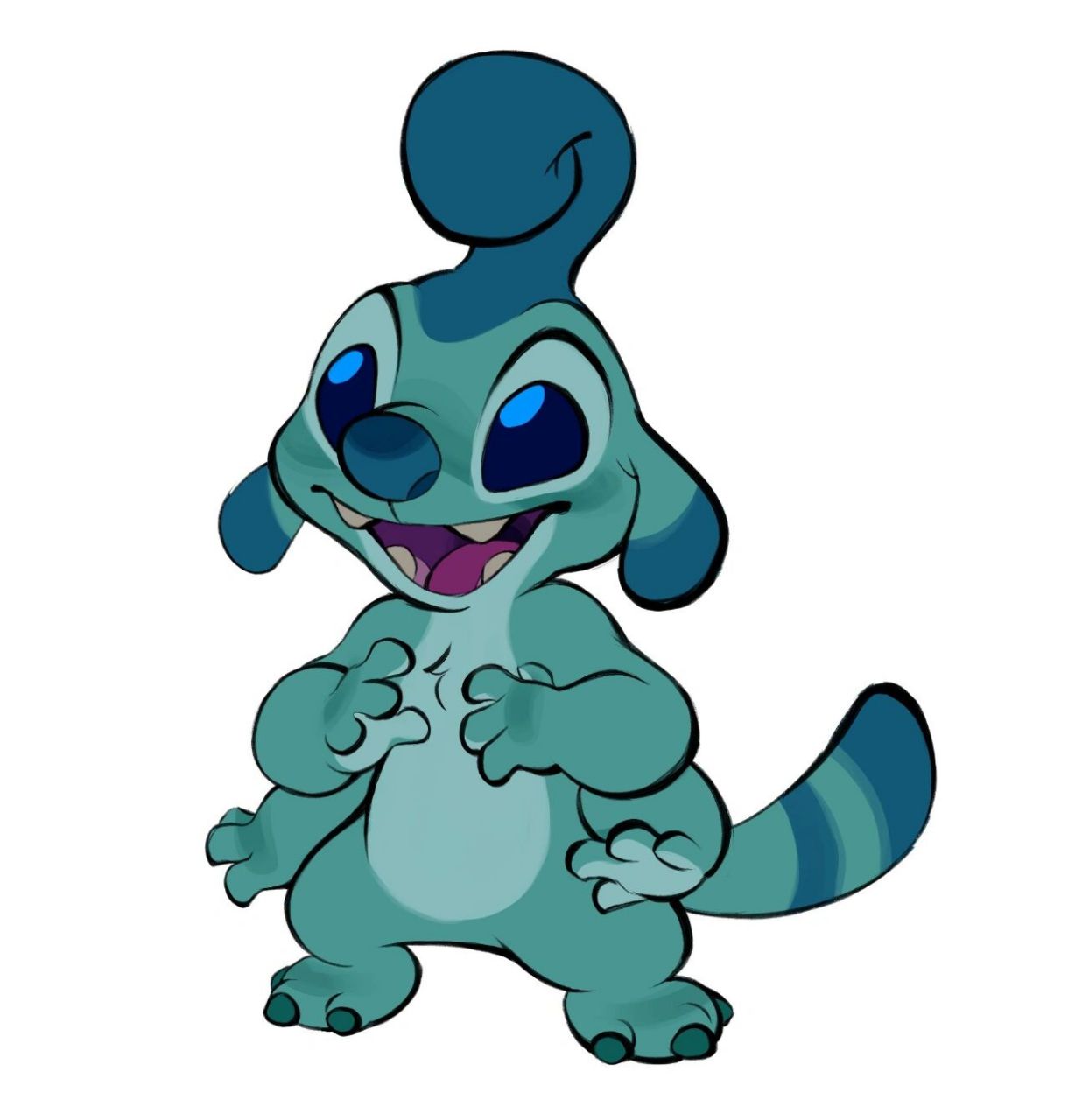 最后充当了草裙舞学校的外星人警报器.