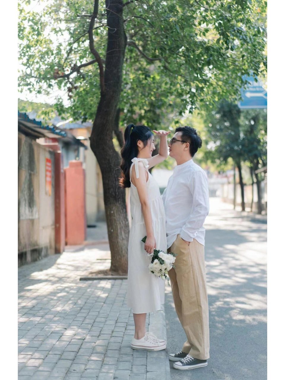 袁泉夏雨结婚照高清图片