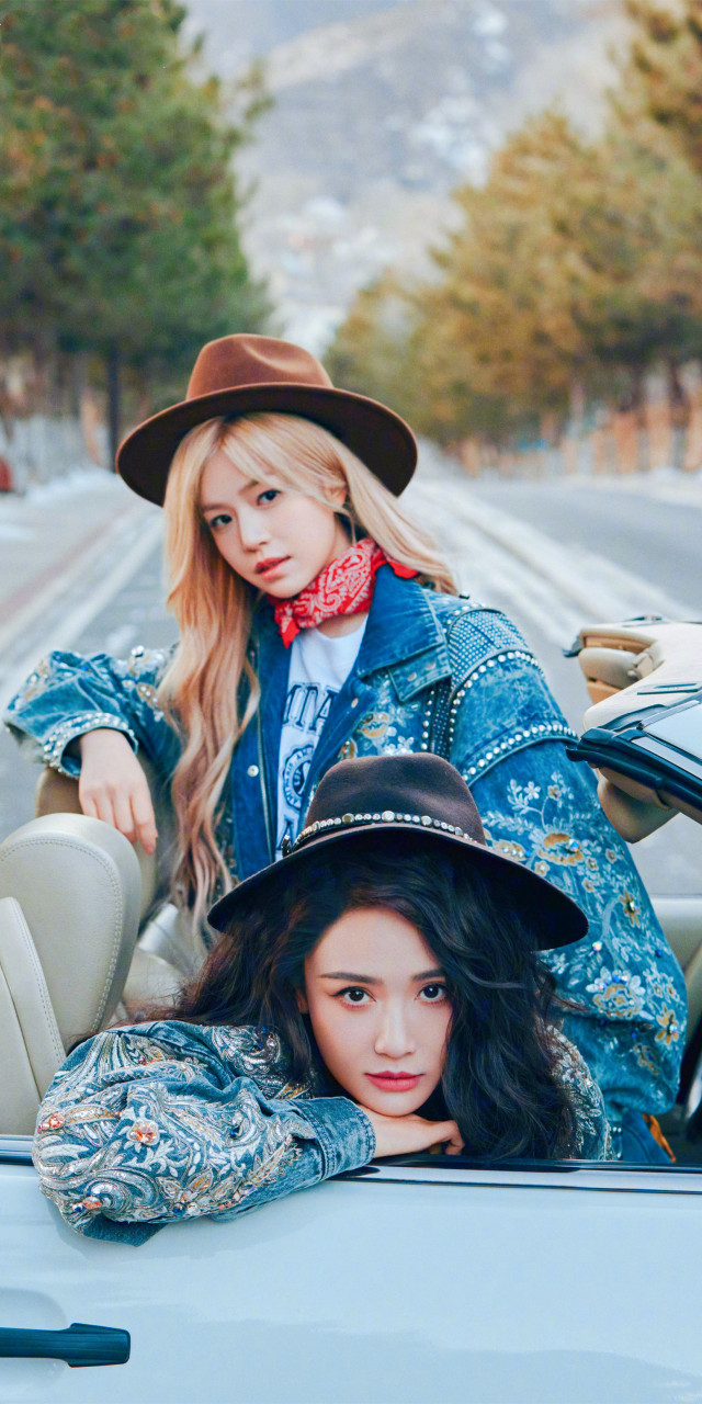 陈乔恩陈妍希合体九号摩登封面写真大片