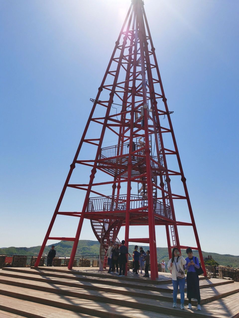 淄博day2-1,打卡红叶柿岩漂流(4月29日) 带着孩子的,不要带婴儿车