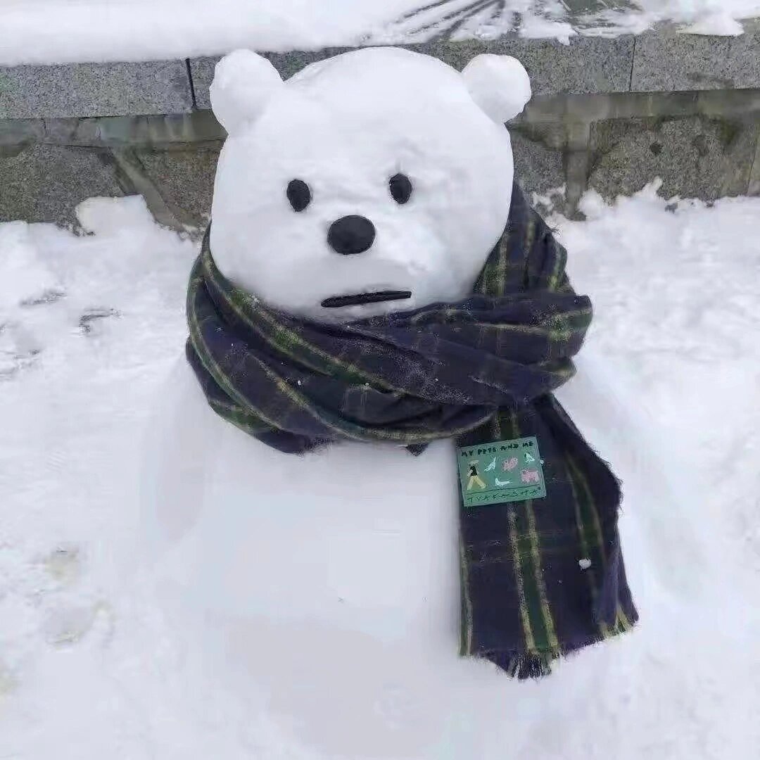 雪人的表情包图片