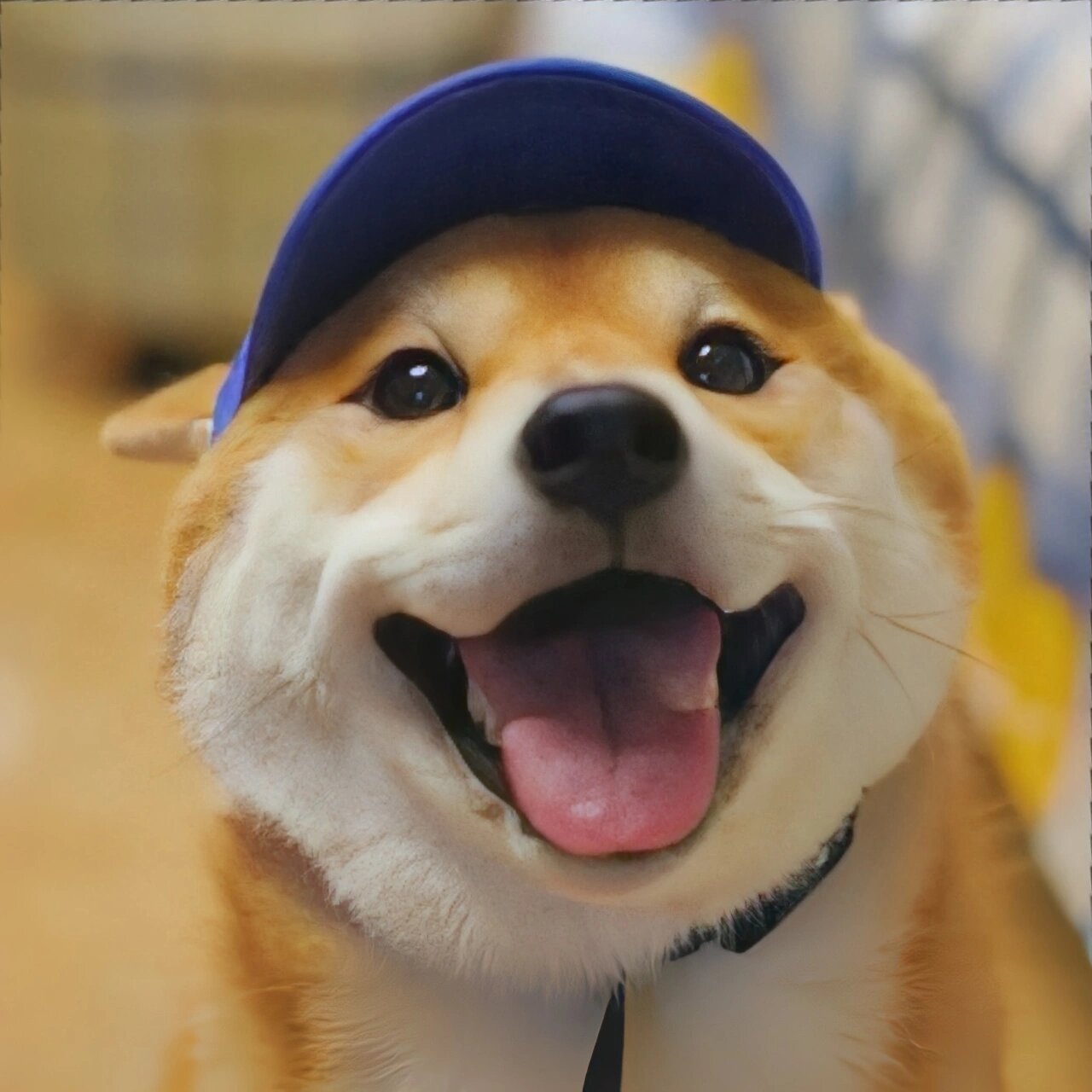 搞怪的可爱瞬间总能治愈很多时候呀[挤眼] #搞笑头像##小狗头像