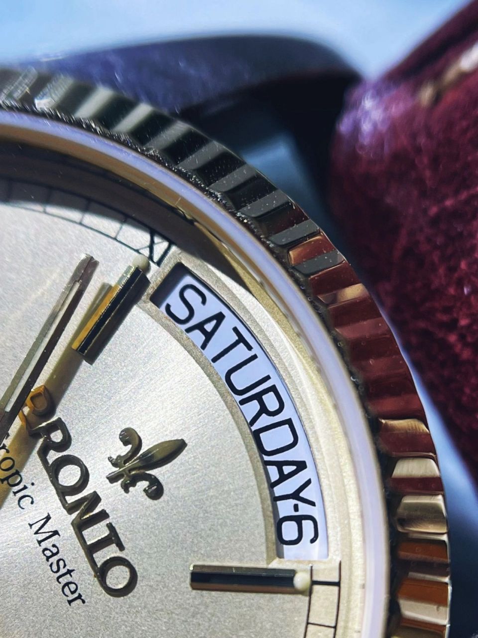 百浪多自动机械腕表 瑞士百浪多(pronto)自动机械手表,创立于1890年