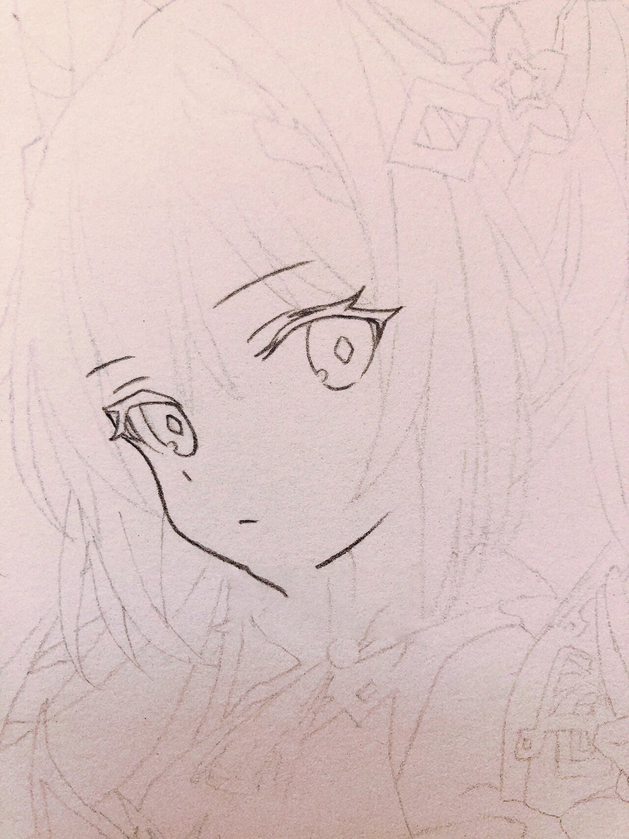 【原神】刻晴(手绘过程