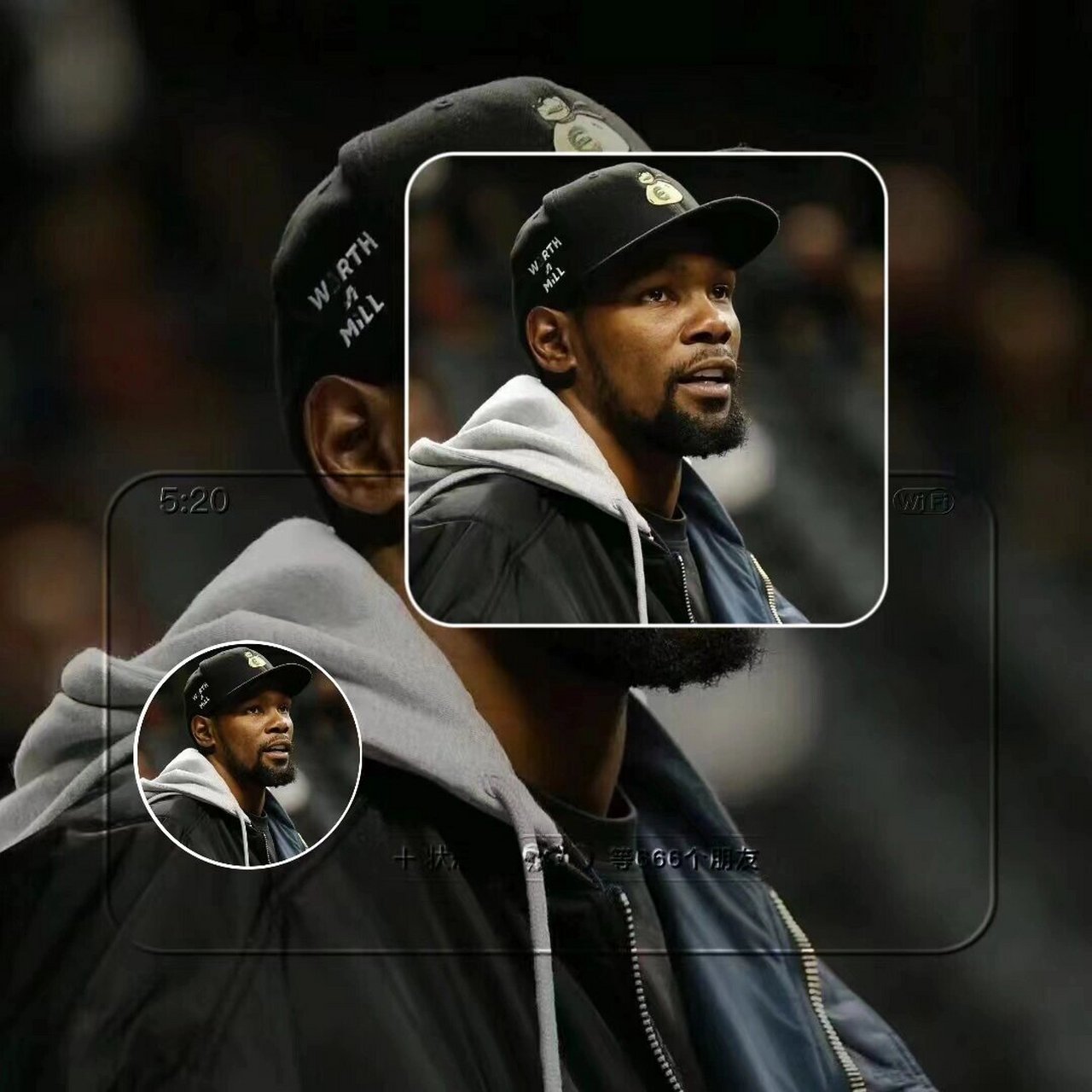 NBA球星照片头像图片