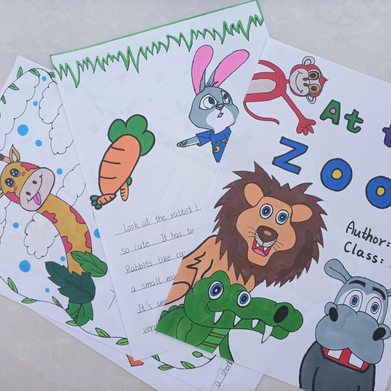 英语自制小绘本 96