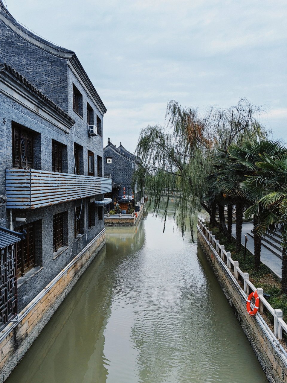 淮安|薄雾中的河下古镇 恰逢一个烟雨朦胧的阴天,11月的光景,潮湿的