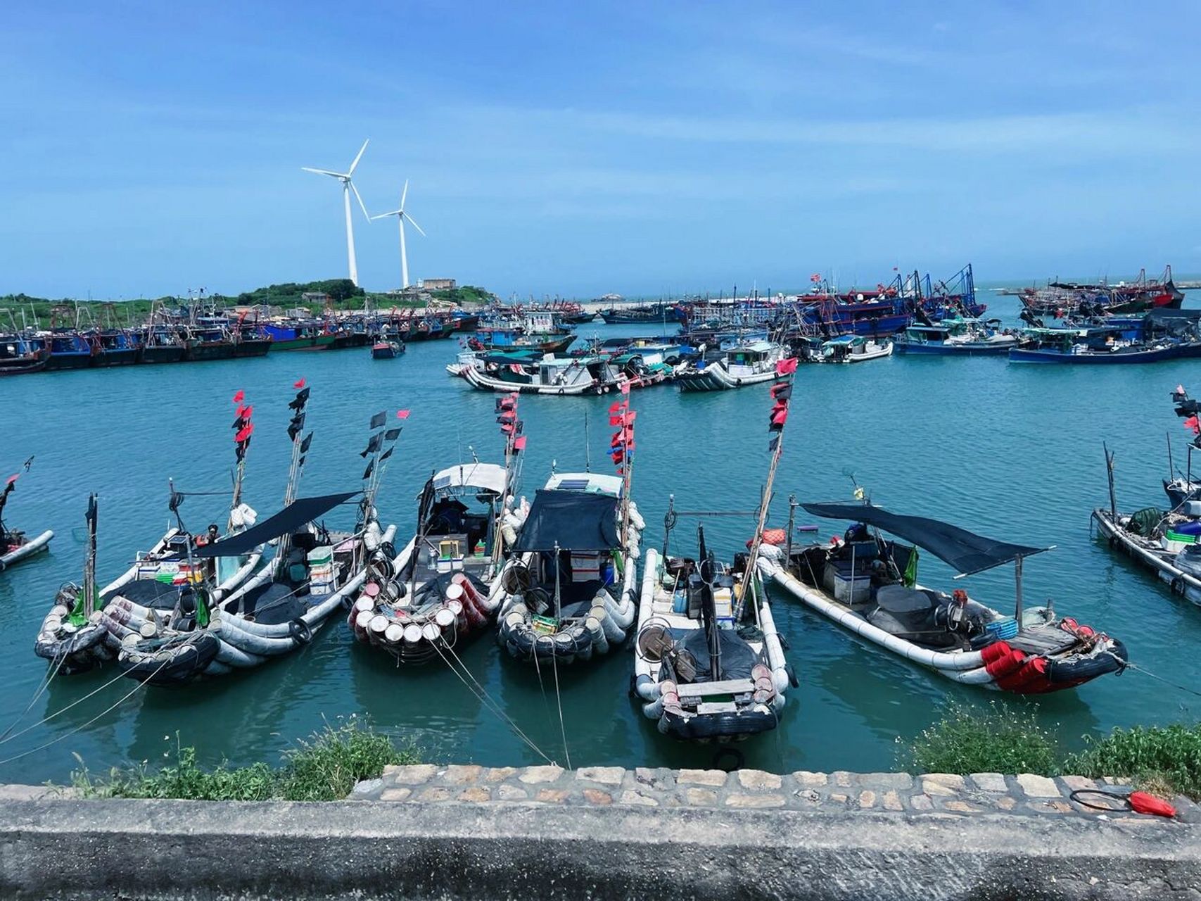 惠来靖海海边图片